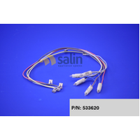 Fisher & Paykel Genuine Neon Hot Light Assy 5 for Fisher & Paykel Ovens & Cooktops P/N 533620 spare part