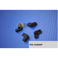 Fisher & Paykel Genuine Kit Foot Rubber Cnr Gfl Pkt 4 for Fisher & Paykel Ovens & Cooktops P/N 534836P spare part