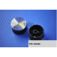 Fisher & Paykel Genuine Kit Knob Mech 37 6dia Blk (pkt2) for Fisher & Paykel Ovens & Cooktops P/N 563282 spare part