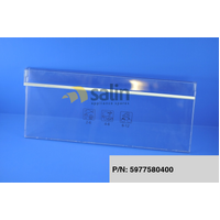 Fzr Draw Face/handle for Beko Fridges & Freezers P/N 5977580400