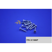 Fisher & Paykel Genuine Screw St 8x20mm Hilo Pkt10 for Fisher & Paykel Washing Machines P/N 611986P spare part