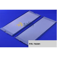 Fisher & Paykel Genuine Filter Aluminium 60 Pkt 2 for Fisher & Paykel Rangehoods P/N 792391 spare part