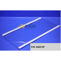 Fisher & Paykel Genuine Shelf Gl Hcl 790t Assy for Fisher & Paykel Fridges & Freezers P/N 836670P spare part