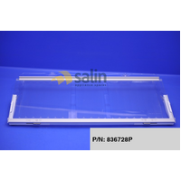 Fisher & Paykel Genuine Shelf Gl Hcl 790b Assy Sc for Fisher & Paykel Fridges & Freezers P/N 836728P spare part
