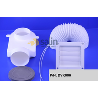 Universal Genuine Vent Kit Flexi Duct for  Dryers P/N DVK006 spare part
