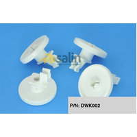 Dishlex Genuine Roller Wheel Lower Basket Pkt4 for Dishlex Dishwashers P/N DWK002 spare part