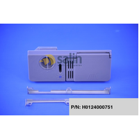 Fisher & Paykel Genuine Detergent Dispenserwith Board for Fisher & Paykel Dishwashers P/N H0124000751 spare part