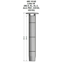 Washtech 400 10145 - DRAIN UPSTAND WASH CD 305MM PLASTIC | Washtech spare part