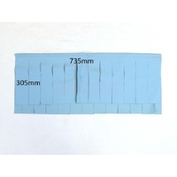 Wexiodisk WD27703.31 - CURTAIN 0,9 x735 x 305mm | Wexiodisk spare part