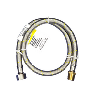 Bromic 10MM SS GAS HOSE 1/2" BSP FC X 1/2" BSP M 900MM | spare part