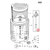 Fisher & Paykel Fisher & Paykel Washing Machine Suspension Rods Kit | Suits: WA7060G2 (93231-A) WA7060G2 (93231-A) WA7060G2 (92261-A) WA1068G2 (92242-A)  spare part