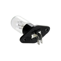 Smeg LG, Smeg Microwave Globe 25W T70 Right Angle Spade | Suits: MH6589DRW MH-6682NL (MH-6682NL.ASS7LAP) MH7043ADS (MH7043ADS.CSL7LAP)  spare part
