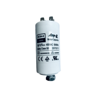 Universal Capacitor 6uF 450V CAP006 63X30Mm Plastic With Stud (M8) spare part