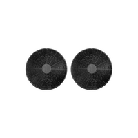 Universal Compatible Rangehood Round Charcoal Filter Pack Of 2 - ULX254 | Suits: Bellini: CRHR6W01-F BR603FRW-F BRA603SW-F BRA603SX-F BDRA603TBX BDRA903TBX  spare part