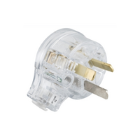 Universal Clipsal 418S Side Entry 3 Pin 10Amp Plug spare part