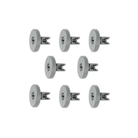 Dishlex Dishlex Dishwasher Lower Basket Wheel Kit - 50286965004K | Suits: ESF45011 ESF4542 ESF4560 ESF46010 ESF46010S ESF6125X ESF6126 ESF6127 ESF6128 ESF6129 spare part
