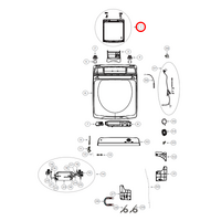 Fisher & Paykel Fisher & Paykel Top Load Washing Machine Lid spare part