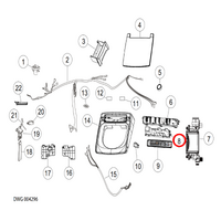 Fisher & Paykel Fisher & Paykel, Haier Washing Machine Control Module | Suits: HWMSP60 (61373-A) HWMSP70 (61372-A)  spare part
