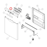 Fisher & Paykel Fisher & Paykel, Haier Dishwasher PCB Mainboard | Suits: HDW13V1S1 (61598-B) HDW13V1W1 (61597-B) HDW13V1S1 (61598-A) HDW13V1W1 (61597-A)  spare part