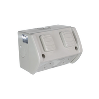 Universal NLS 30600 Weatherproof Double GPO 10 Amp spare part