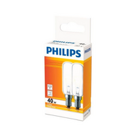 Philips Philips T25 E14 Halogen 270Lm Clear 40W - Pack Of 2 spare part