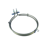 Blanco Blanco, Euro, Smeg Oven Fan Forced Element 2400W No Bolts - SE115 | Suits: SA280X/1 SA9065XS1 SA9065 SA310W SA310X SA306X SA710X SA310X-5 SA20XMFR  spare part