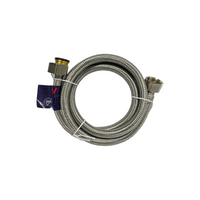 Universal Washing Machine Hose Stainless Steel 1.5M spare part
