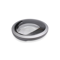 Bosch Bosch Dryer Window Door Assembly Silver Dark Grey - 11015675 spare part