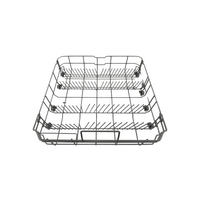 Euromaid Euromaid Dishwasher Lower Rack | Suits: E14DWW E14DWX  spare part