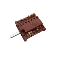 Euro Euro Oven Function Selector Switch 9 Positions Plus 0 | Suits: P900DFSX EV90DFSX EV900DPSX  spare part