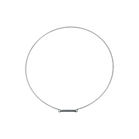 LG LG Front Load Washing Machine Door Seal Wire Clamp Ring - 315Mm 2W20017C | Suits: WD-1015FB (WD-10150FB.AOWREAP) WD-1025FB (WD-10151FB.AOWREAP)  spare part