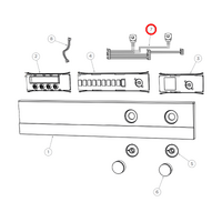 Fisher & Paykel Fisher & Paykel Oven Harness UI OB2 GOEP EB SP - 551026 | Suits: OB60SC5CEPX2 (81747-C) OB60SC6CEPX2 (81744-C) OB60SC7CEPX2 (81741-C)  spare part