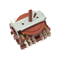 Ilve ILVE Oven Square Multifunction Selector Switch | Suits: 800LMP 700LMP PDW90IMP PDL90RE3 PD1006NMP PFE60MP MT76DMP PNE80MP  spare part