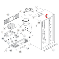 Fisher & Paykel Fisher & Paykel Fridge PCB Control | Suits: RX628DX1 (24938-A) RX628DX1 (24329-A) RX628DW1 (24330-A) HSBS610IS (61191-A)  spare part