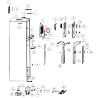 Haier Haier Fridge Defrost Heater Element | Suits: HRF454TS HRF454TS2 (62192-A) HRF454TS3 (62219-A) HRF454TS (61251-A) HRF454TW2 (62193-A)  spare part