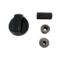 Universal Oven Universal Knob Black (Pack Of 4) | Suits: This part universal  spare part