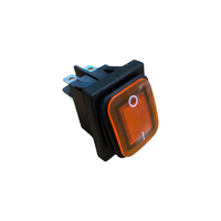 Universal DPST Red Illum Rocker Switch IP65 16A@250V spare part
