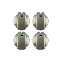 Universal Universal Cooktop Oven Stove Knob Kit Stainless Steel 40Mm (Pack Of 4) | Suits: 64-640 DE60MPS LMFWII 64640000 and possibly others.  spare part