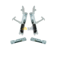 Smeg Genuine Smeg Oven Door Hinges Complete Kit Assy with Supports 931330461 & 935970006 spare part