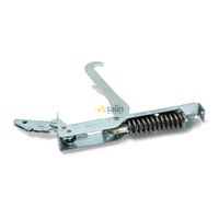 Ilve Genuine Ilve 900Mm Oven Door Hinge for Double Glass Ovens 1990-1997 A/028/24 spare part