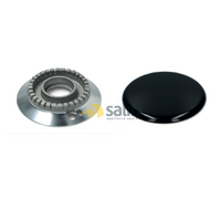 Genuine Smeg Gas Stove Cooktop Large Burner Kit – Burner and Cap 870650448671 (870650445)