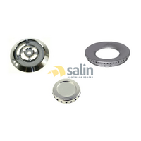 Smeg Genuine Smeg Gas Stove Cooktop Complete Wok Burner Assy Kit – 870650451164166 spare part
