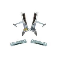 Smeg Genuine Smeg Oven Door Hinges Complete Kit Assy with Supports 931330551KIT spare part