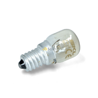Genuine Universal European Oven Light Bulb – E14 15W Globe E14/15W