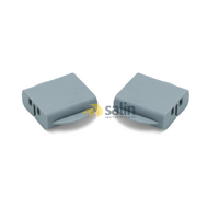 Smeg x2 Genuine Smeg Dishwasher Basket Rail End Caps – Front Retainers SET 768610309 spare part