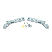 Smeg Genuine Smeg 900MM Oven Door Hinges X2 Complete Set 931331712SET spare part