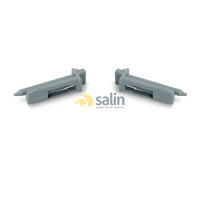 Smeg x2 Genuine Smeg Dishwasher Upper Basket Rear Rail End Pins Set 765550381 spare part