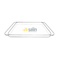 Rectangular Glass Microwave Oven Tray for Panasonic Microwave Ovens | PN: F0621BH20BP