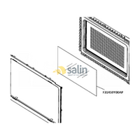Panasonic Inner Door Screen ‘a’ for Panasonic Microwave Ovens | PN: F31459Y00AP spare part