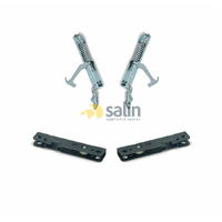 Ilve GENUINE ILVE 600MM TRIPLE GLASS OVEN DOOR HINGE ASSEMBLY 200SPYKMP 201NMP 201WMP spare part